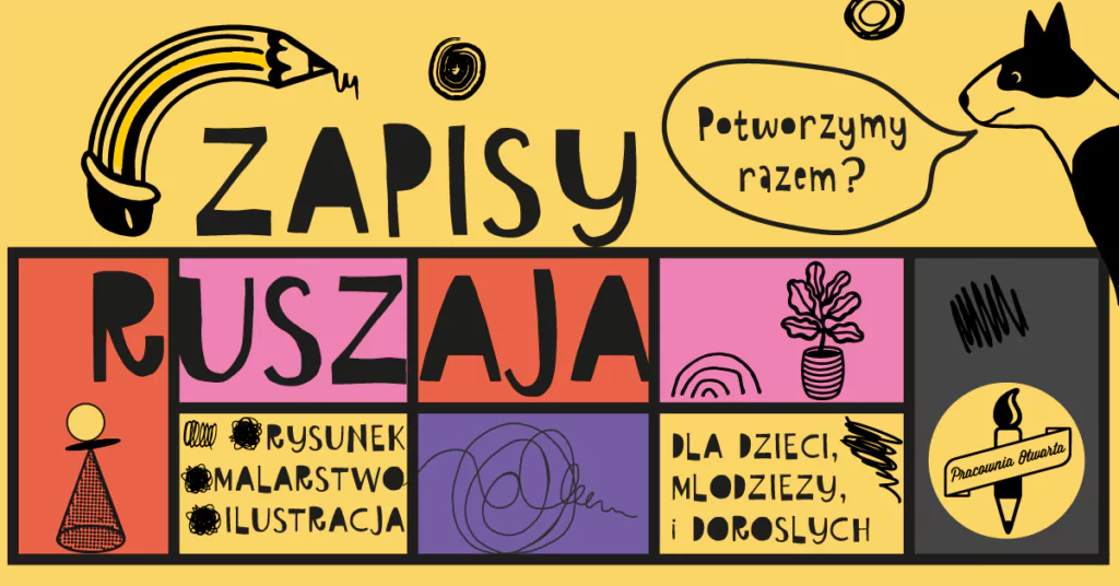 kurs rysunku Wrocław zajęcia plastyczne artystyczne pracownia ilustracja rysunek nauka