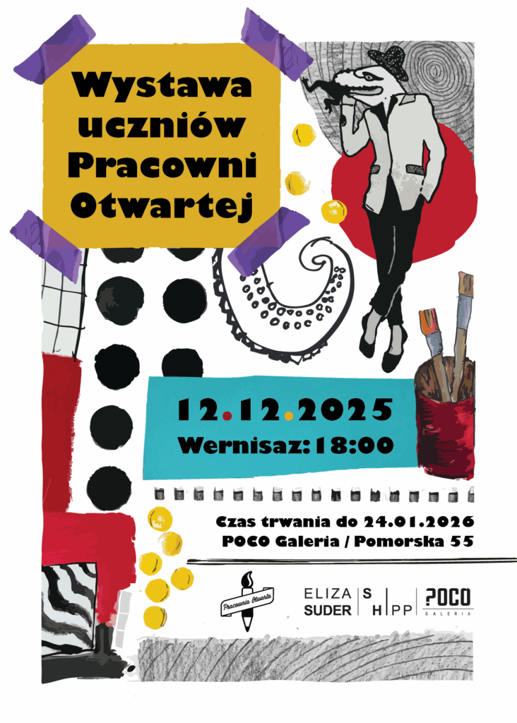 wystawa uczniów pracownia otwarta poco galeria wrocław  kultura wernisaż 
