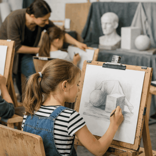 Nauka rysunku wpływa na rozwój widzenia oraz ekspresji?